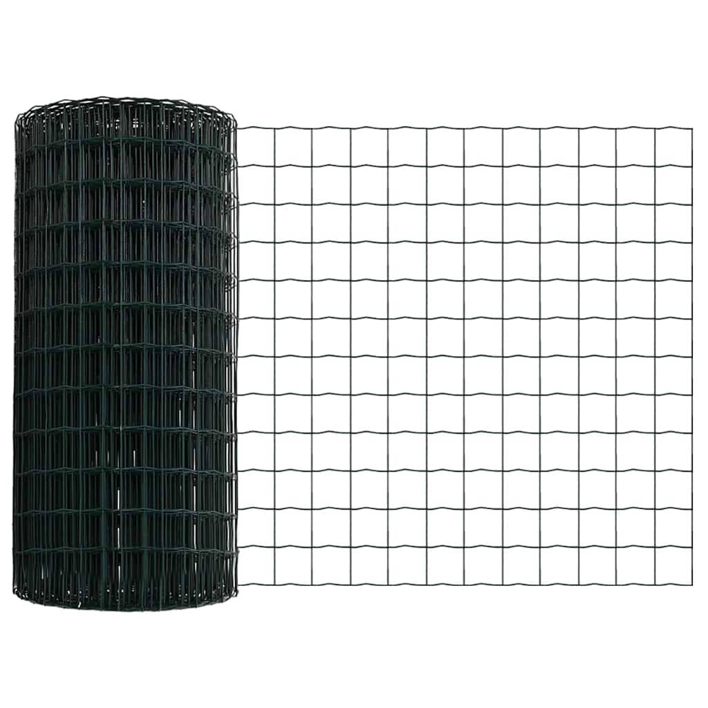 PANGIVO - Clôture acier PVC verte 0,8 x 25 m, Poids :29.56kg - PANGIVO - Image 7