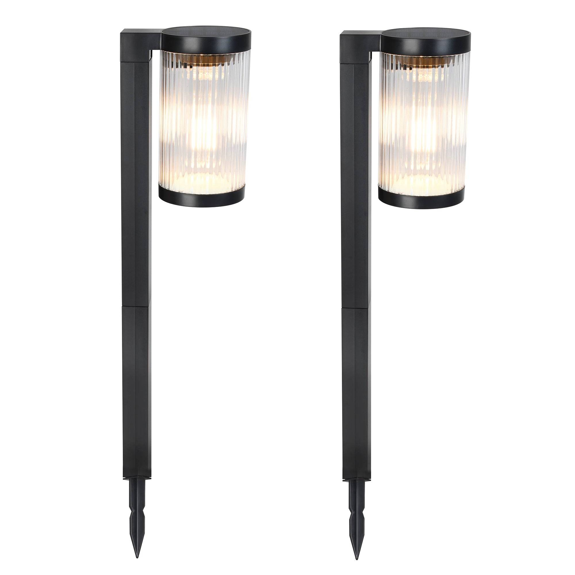 Lumisky - 2 Balises solaires à piquer BEAMLIT H58cm - Imagen 1