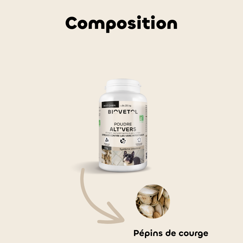 Biovetol - Vermífugo Bio en Polvo para Perro Pequeño & Cachorro - Imagen 3