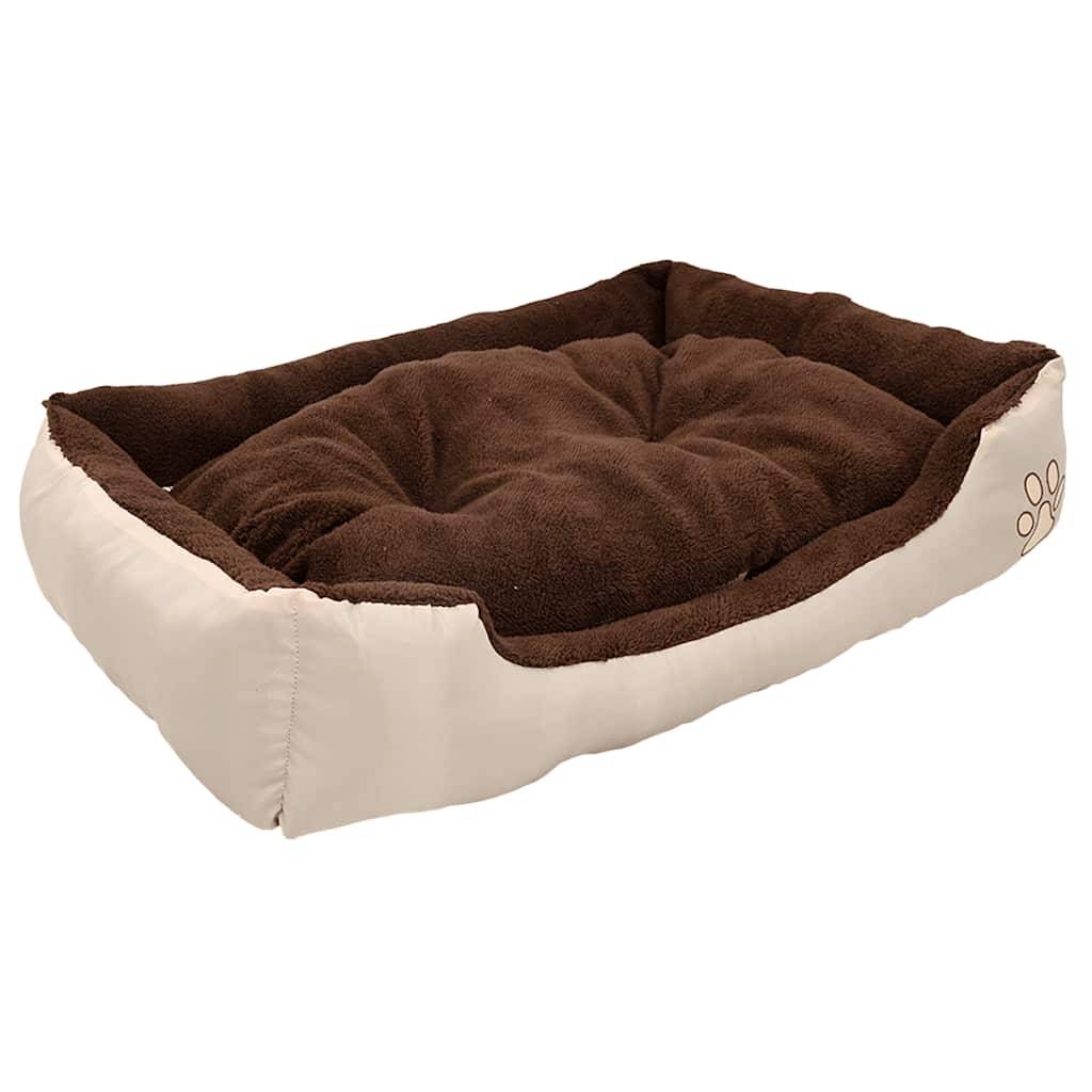 Vidaxl - Lit pour chiens Beige et marron XXL vidaXL 131364 - Imagen 2