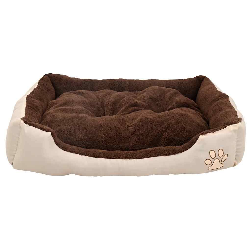 Vidaxl - Lit pour chiens Beige et marron XXL vidaXL 131364 - Imagen 6
