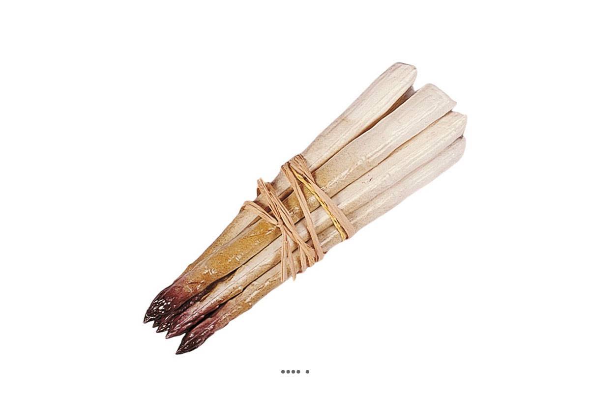 Artificielles - Botte d asperges artificielles rouges en Plastique soufflé L 200x20 mm - Imagen 2