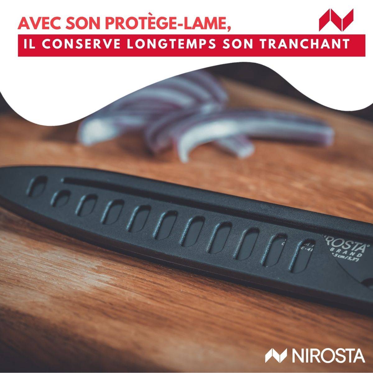 Couteau d’office universel 24 cm Nirosta Flow - Image 7