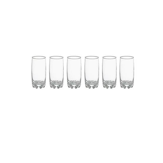 Lot de 6 Gobelets à Eau "Sylvana" 38cl Transparent - Image 2