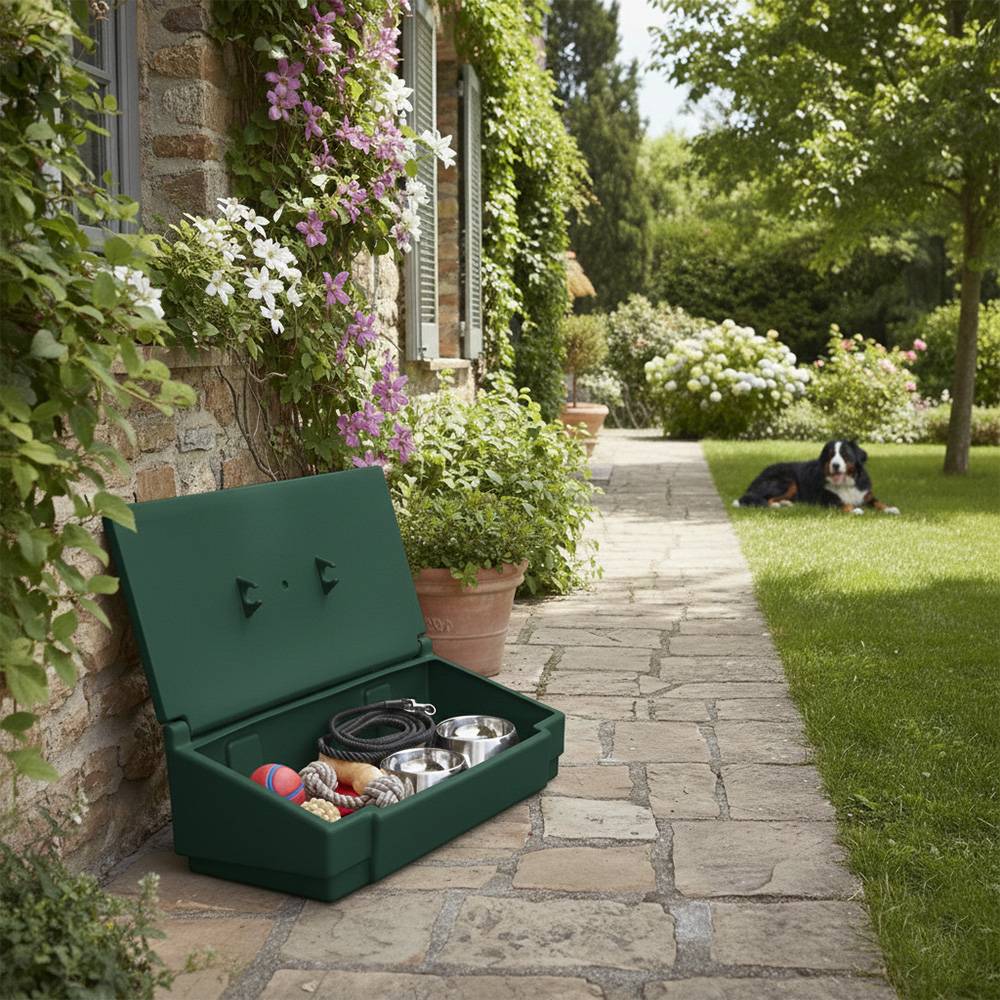 Coffre de jardin 50l-plast'up rotomoulage - Imagen 4
