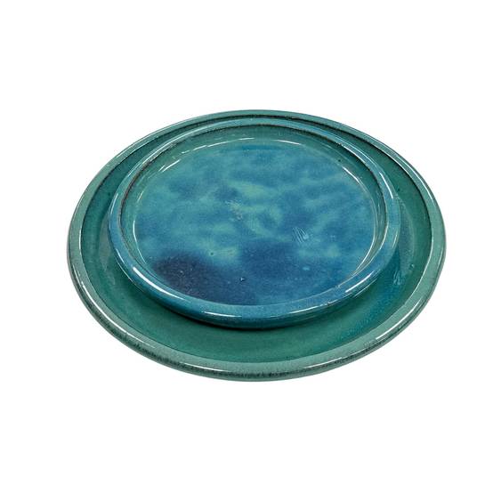 Provencelia - Soucoupe ronde 27cm brume de jade - Image 4