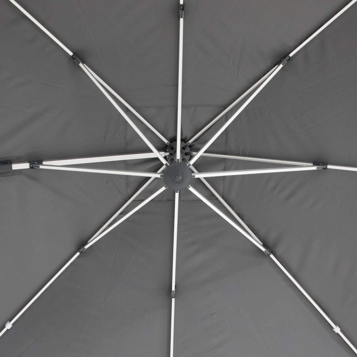 Hesperide - Toile de parasol "Equador" ardoise 3x3m en polyester Hespéride - Imagen 3
