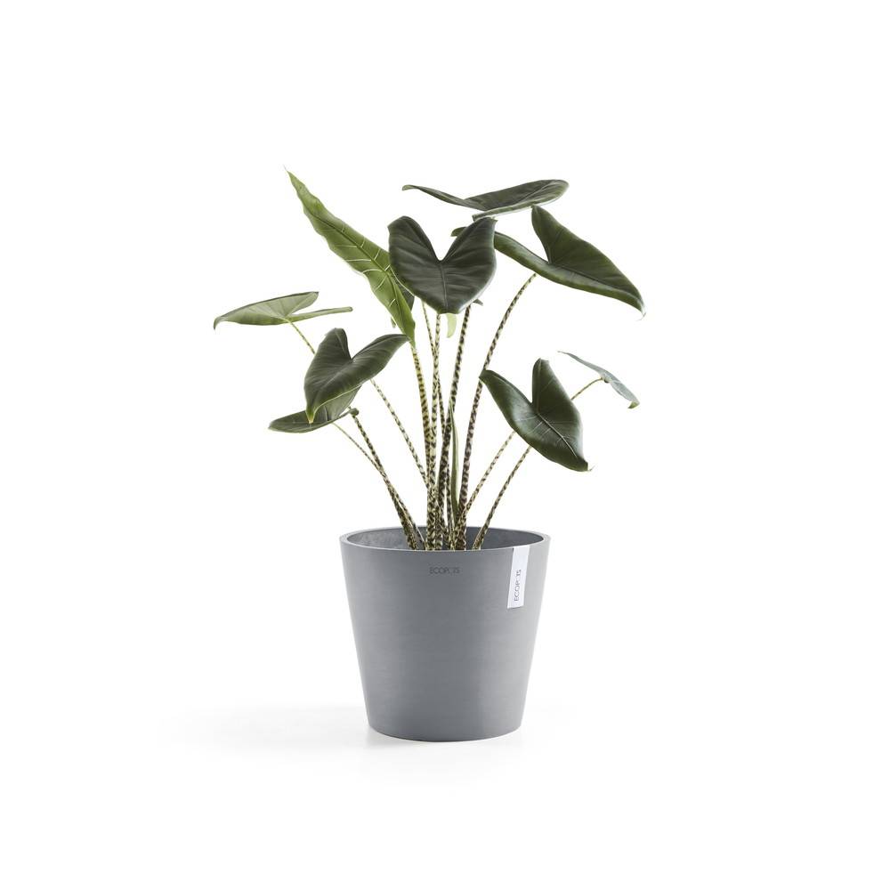 Ecopots - Pot Rond Amsterdam 25 Bleu Gris - Ø 25,4 x H. 24,5 cm - 9,7 L ECOPOTS - Imagen 1