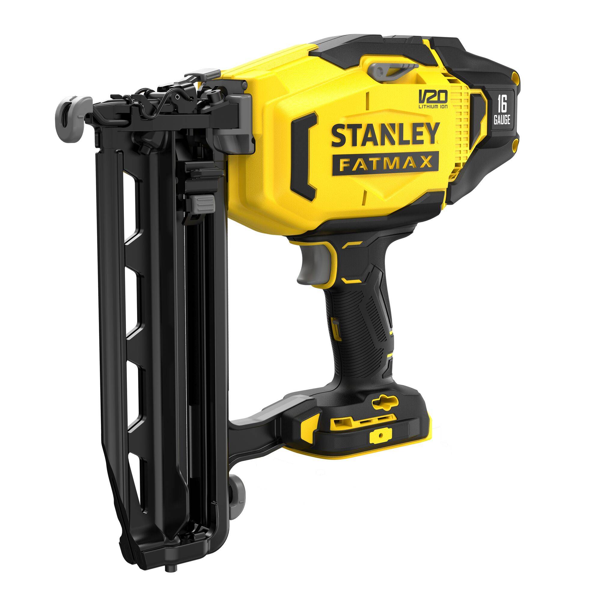 stanley - Cloueur de Finition 16g Sans Fil STANLEY FATMAX V20 SFMCN616B-XJ Li-Ion 18 V Diamètre du Clou 1,6 mm Sans Batterie ni Chargeur - Image 1