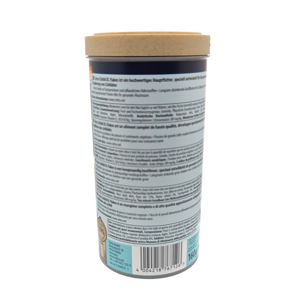 Tetra - Cichlid XL copos 160 g 1000 ml alimento para Cíclidos y peces ornamentales - Imagen 4