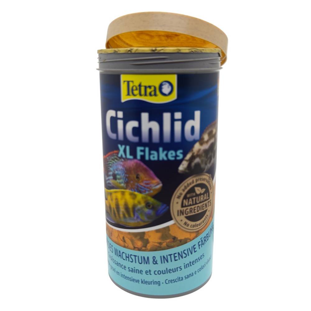 Tetra - Cichlid XL flocons 160 g 1000 ml nourriture pour Cichlidés et poissons d'ornement - Image 3