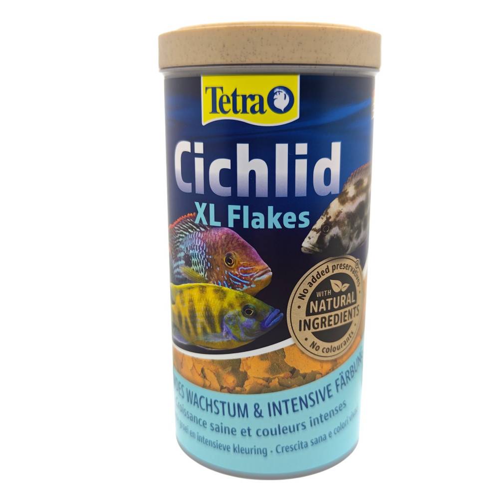 Tetra - Cichlid XL flocons 160 g 1000 ml nourriture pour Cichlidés et poissons d'ornement - Image 2