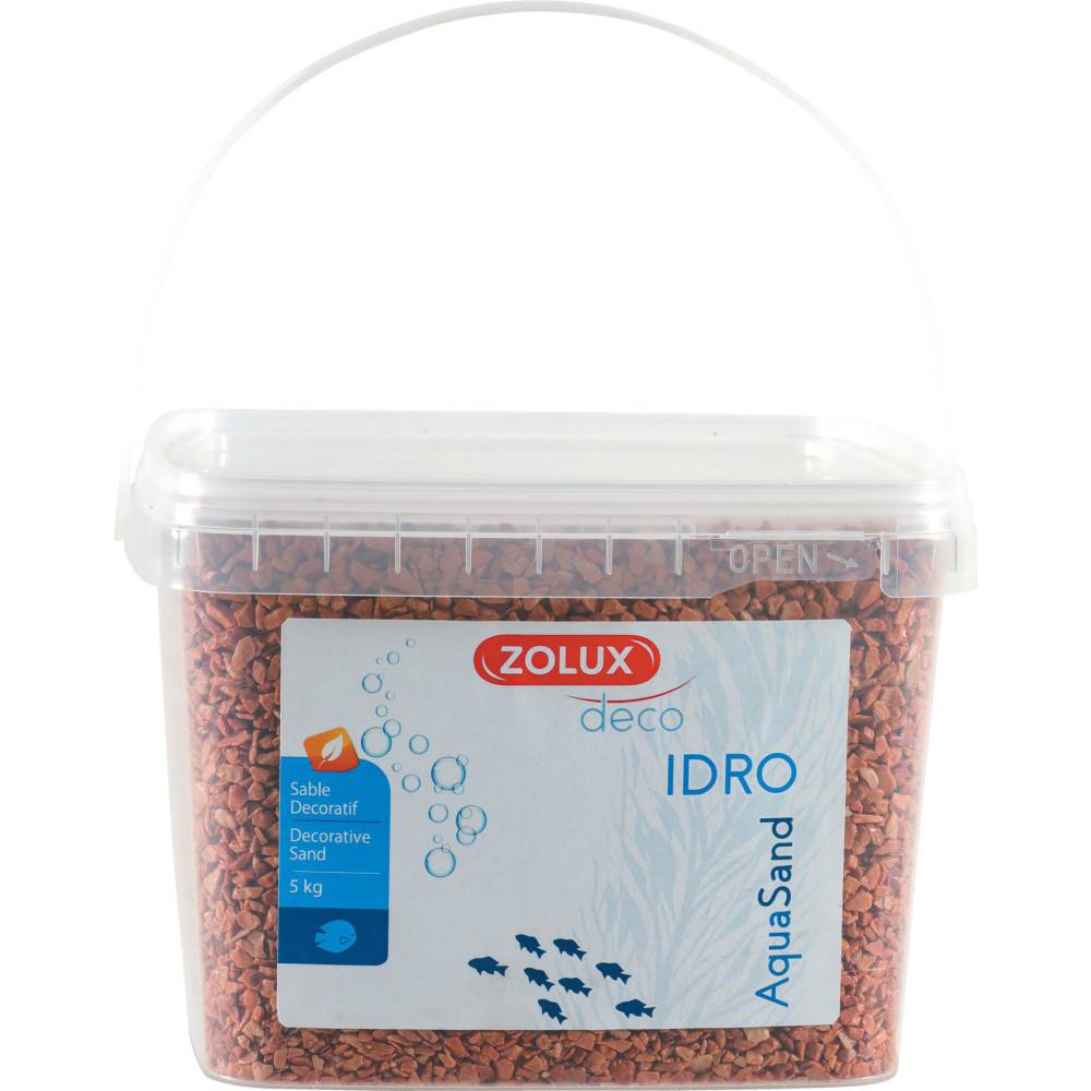 Zolux - zolux - Gravier décoratif 2-3 mm orange Ashewa aquaSand 5 kg pour aquarium - Imagen 2