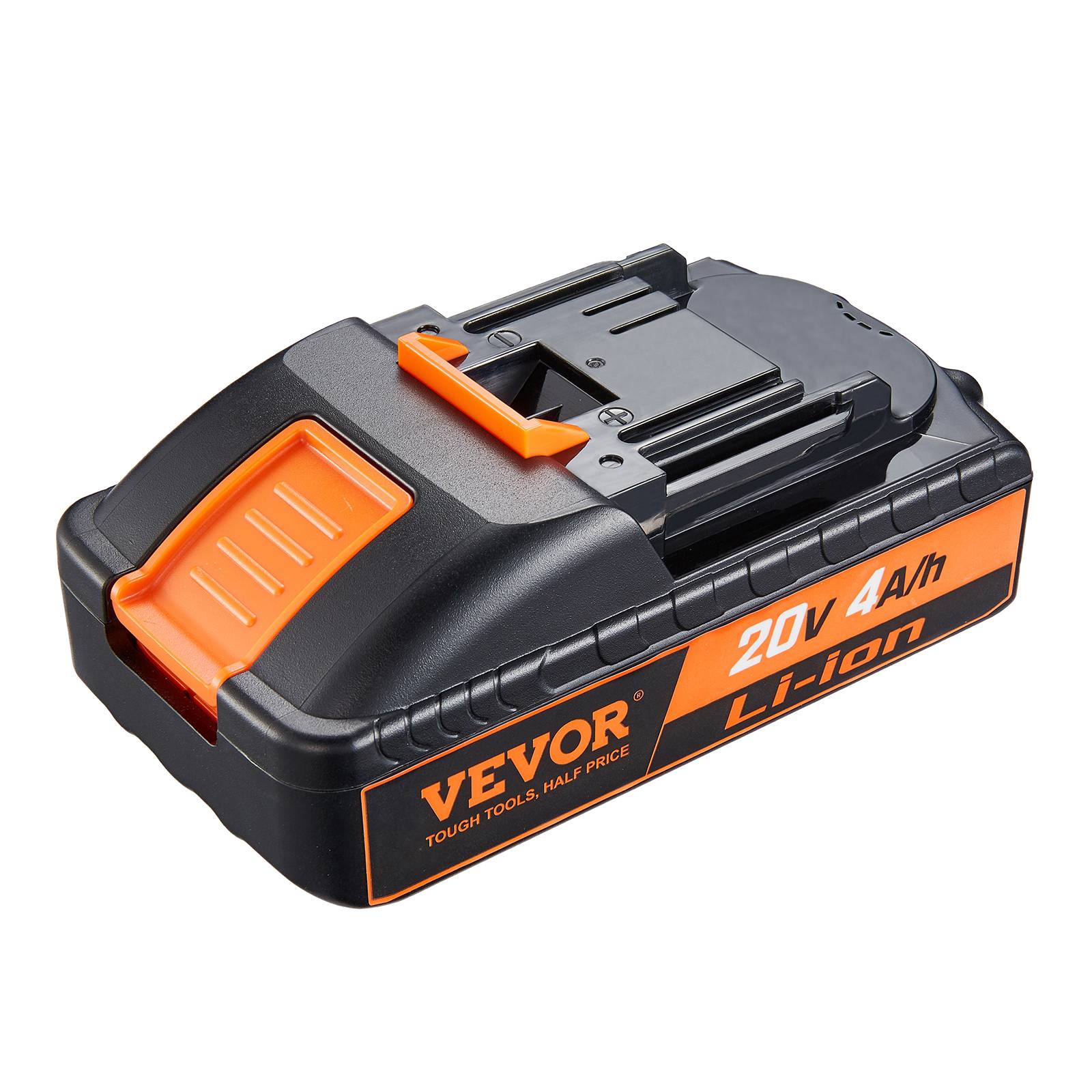 VEVOR Batterie outil sans fil lithium-ion 20 V 4,0 Ah, haute capacité. Compatible 20 V. - Image 1