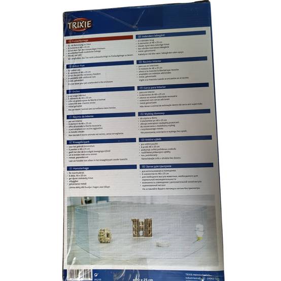 Trixie - Enclos ø 90 × 25 cm, pour hamsters ou souris (contient 6 grilles). - Image 4