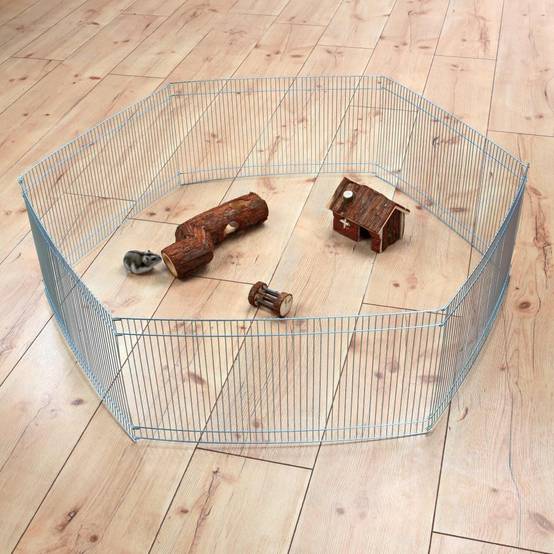 Trixie - Enclos ø 90 × 25 cm, pour hamsters ou souris (contient 6 grilles). - Image 2