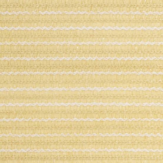 Helloshop26 - Écran de balcon brise pare vue protection confidentialité 120 x 400 cm PEHD beige - Imagen 2