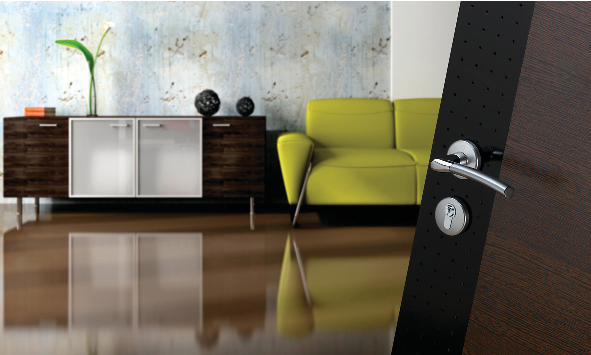 Ensemble Bergen sur rosace clé L HOPPE F49/F9 laiton chromé/aluminium aspect inox - 2811827 - Imagen 2