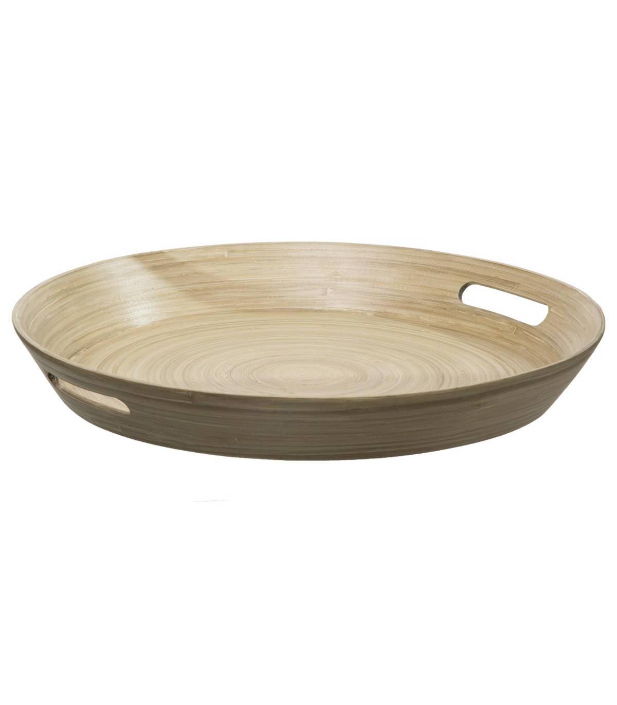 Plateau en Bambou D 42 cm Naturel - Imagen 1