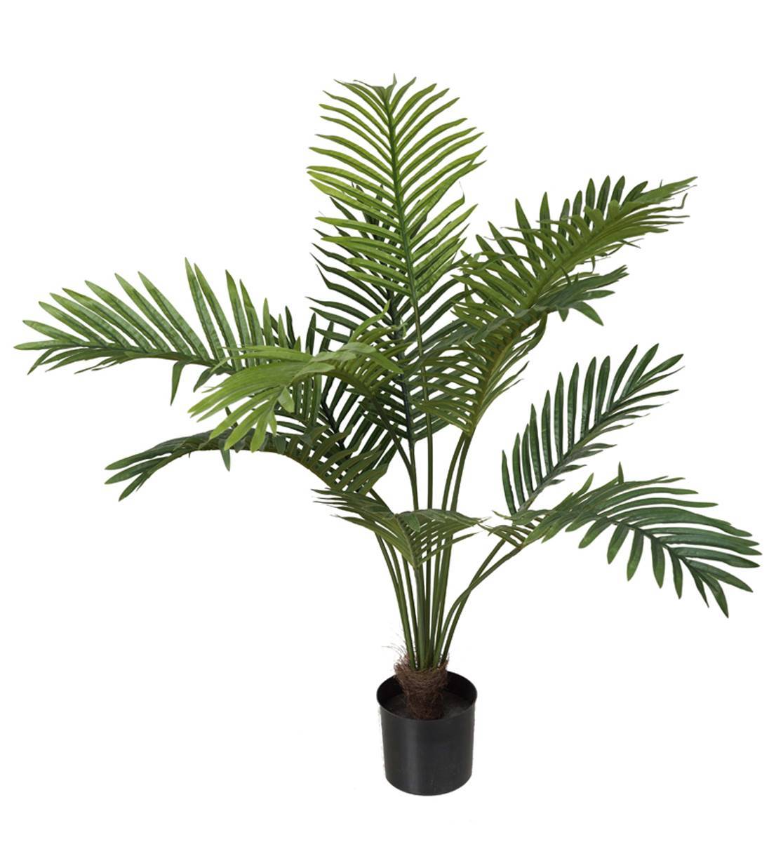 Artificielles - Palmier Areca artificiel en pot, H 80 cm, D 70 cm - Imagen 1