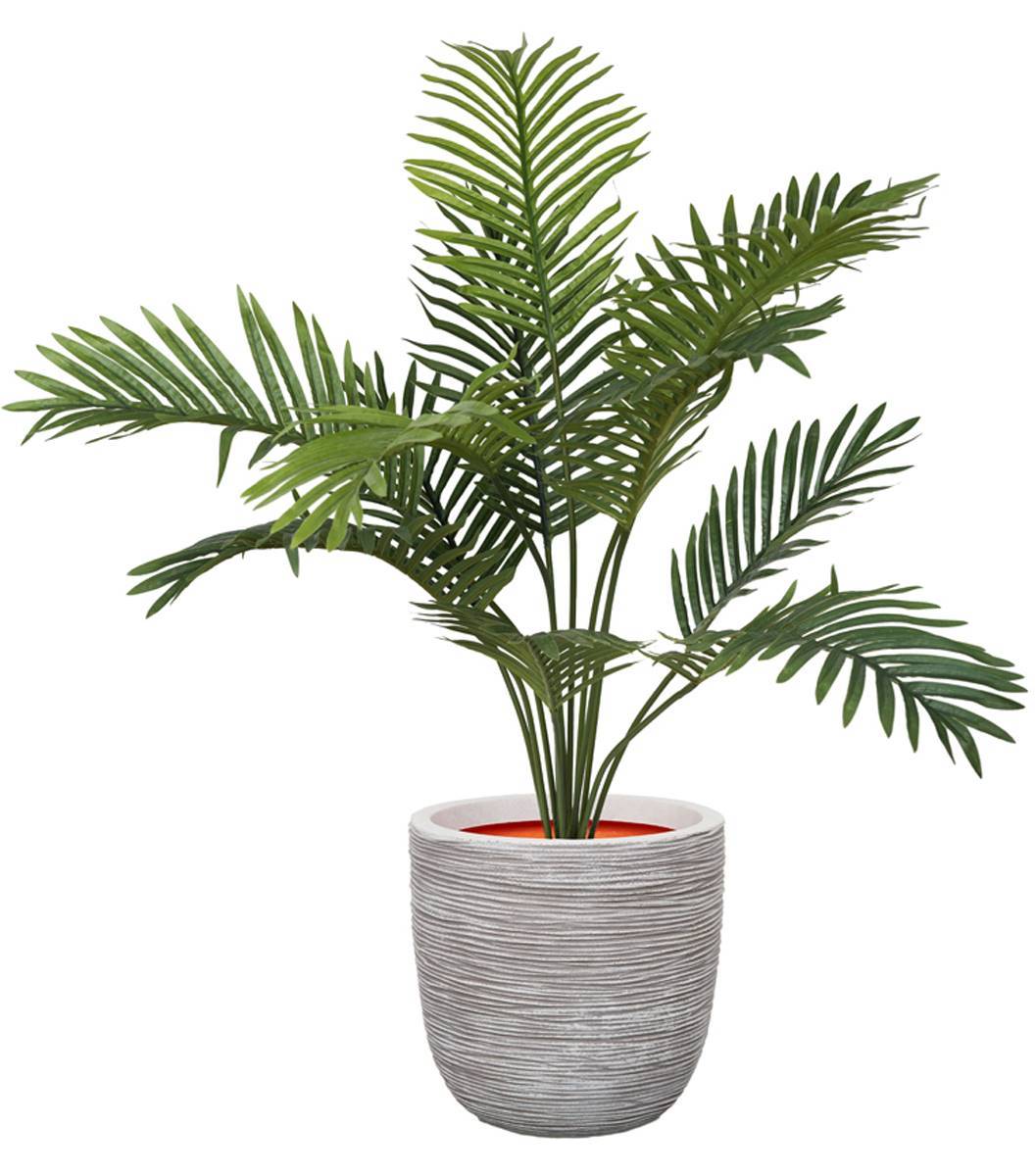 Artificielles - Palmier Areca artificiel en pot, H 80 cm, D 70 cm - Imagen 2