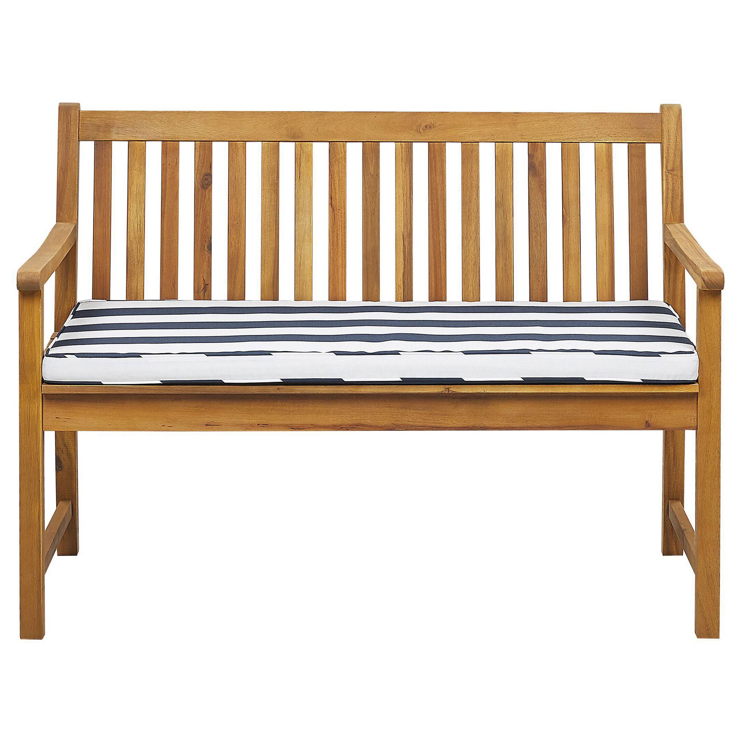 Beliani - Banc, 2 Personnes Bois d'acacia certifié Bleu marine VIVARA - Beliani - Imagen 2