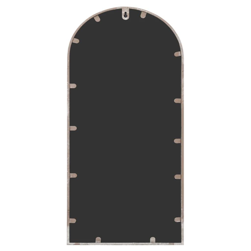Miroir de jardin Sable 70x30 cm Fer pour utilisation extérieure Maison Chic - Image 4