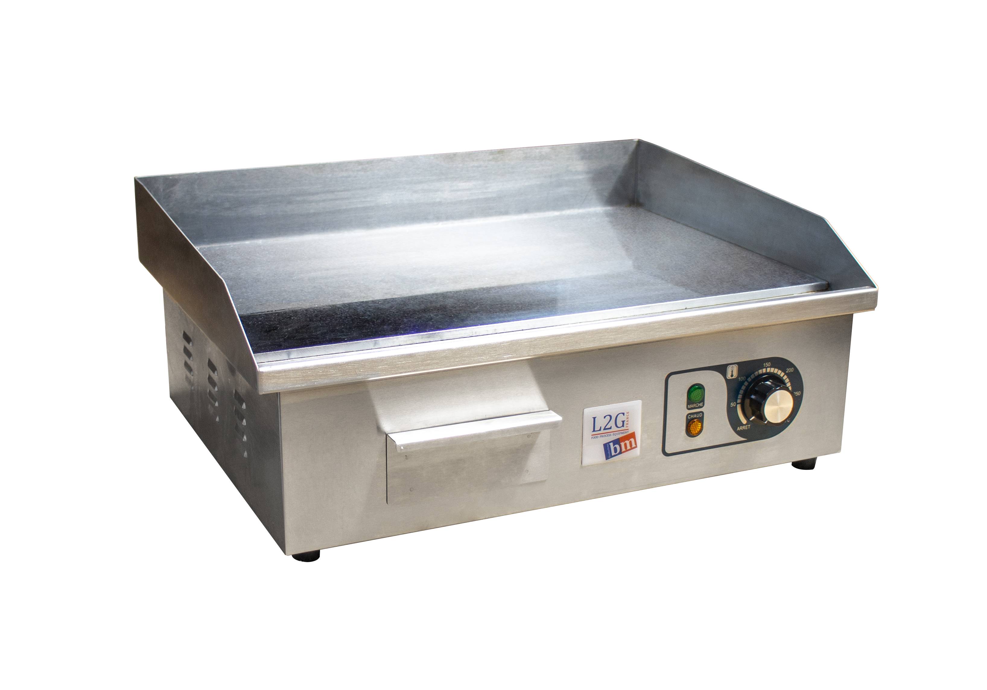 Plancha à Snacker Electrique 540mm Dessus Chrome - L2G - Image 4