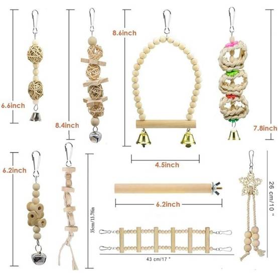 Jouets Et Accessoires Pour Cage D'Oiseaux - Image 5