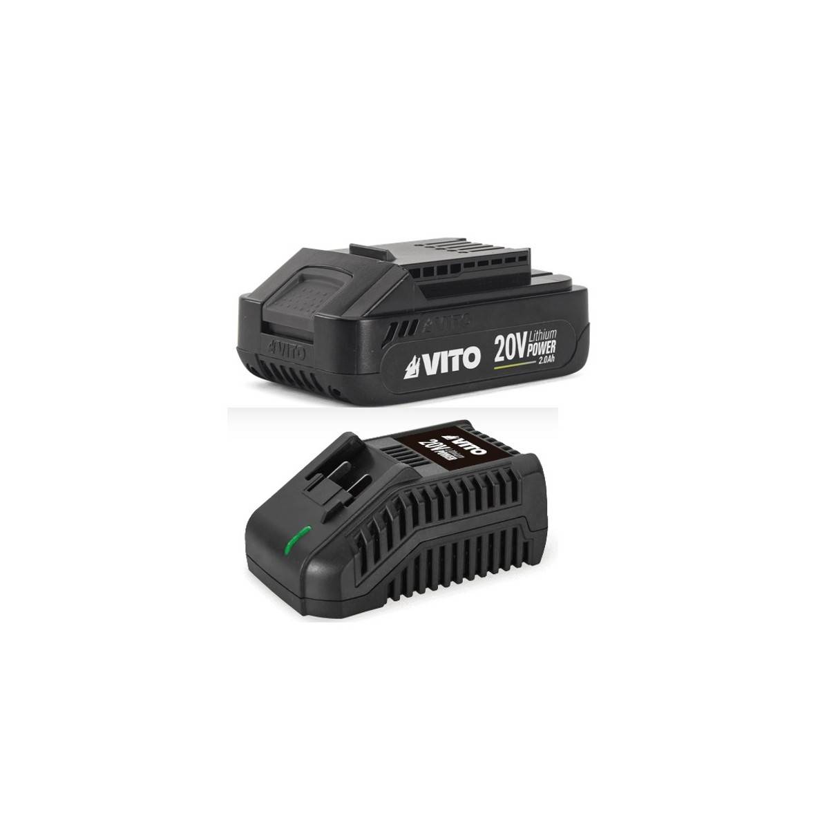 Vito - Ventouse vibrante ⌀130mm Batterie Lithium 20V-2Ah Carrelage Charge 50Kg 6 vitesses + Chargeur VITO - Imagen 2