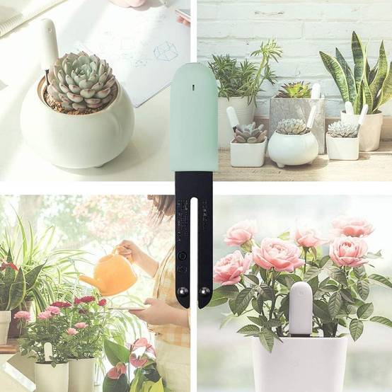 Flower Care Soil Tester, Surveillance intelligente des plantes, bleu - IntiMeg - Image 2