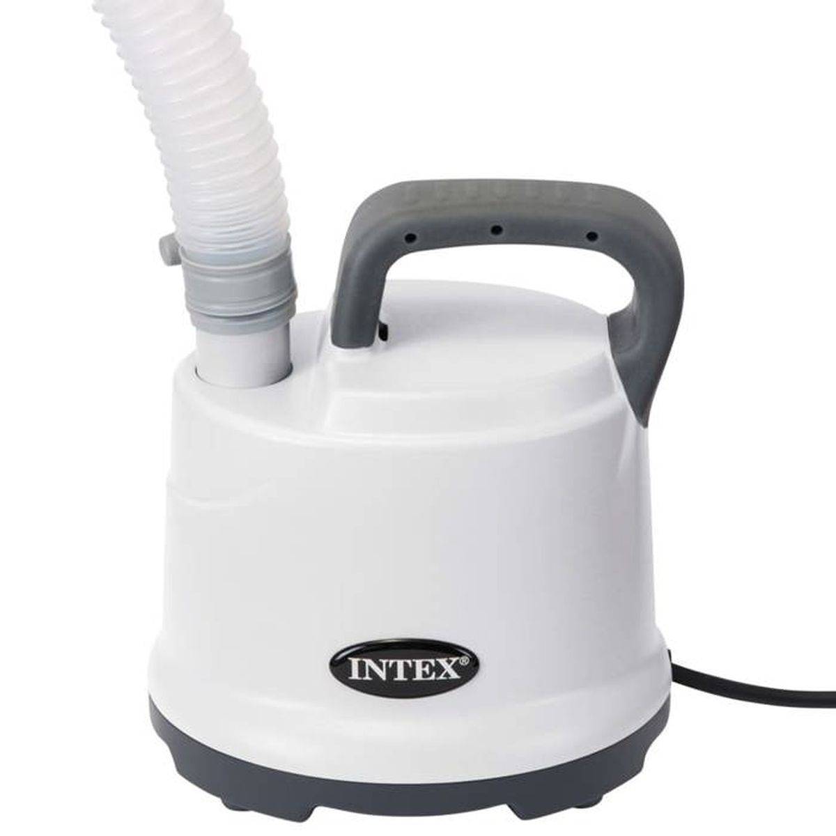 Pompe de vidange pour piscine Intex 99 W, 3 595 L/h, tuyau 5 m, hauteur max 1,22 m, IPX8 - Intex - Image 2