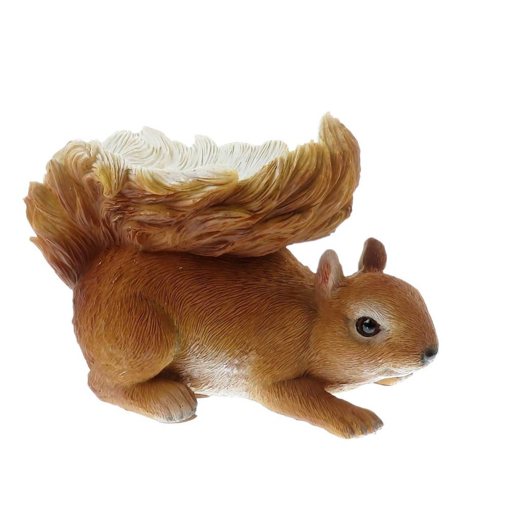 animallparadise - Mangeoire forme écureuil, hauteur 12 cm, oiseaux - Imagen 1
