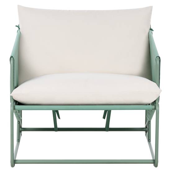 Chaise de jardin Acier Vert PONTE - Beliani - Image 4