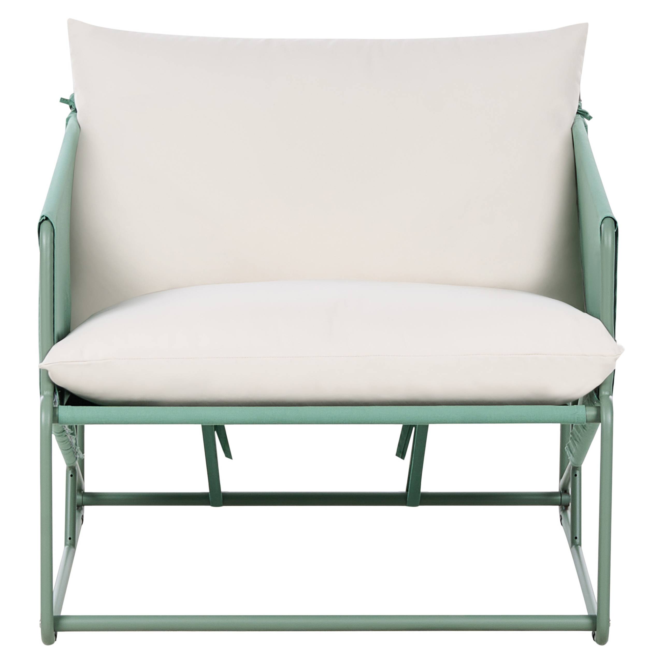 Chaise de jardin Acier Vert PONTE - Beliani - Image 4