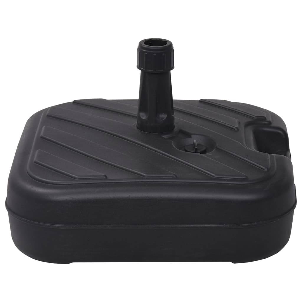 Accessoire parasol plastique noir 47 x 47 x 15/29 cm - Prolenta premium p330.3 - Image 2