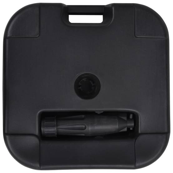Accessoire parasol plastique noir 47 x 47 x 15/29 cm - Prolenta premium p330.3 - Image 4