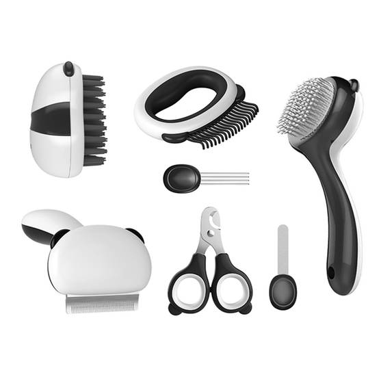 Kit de toilettage pour chat : 7 accessoires IDEALDOG