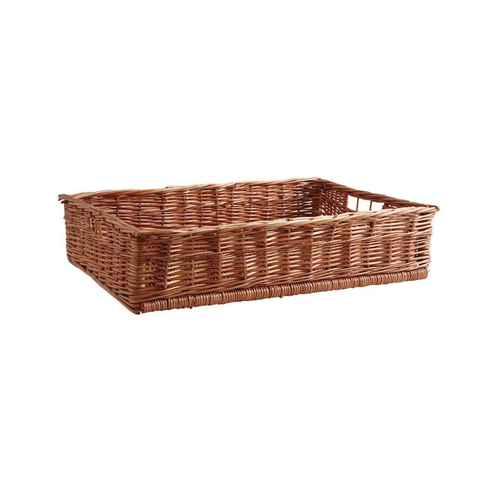Aubry Gaspard - Panier ouvreuse cinéma en osier Avec sangle ajustable posée - Imagen 3