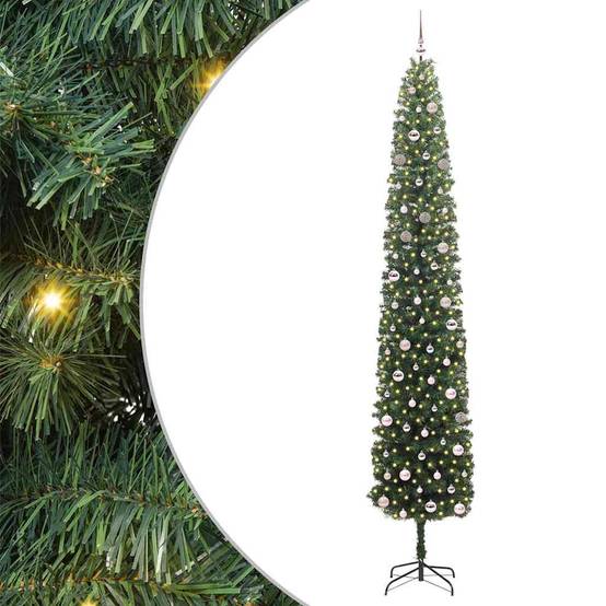 ComfortXL - Sapin de Noël Artificiel Géant 300 cm, Kit Complet Lumineux 300 LED et Boules – ComfortXL Outdoor Living - Image 2