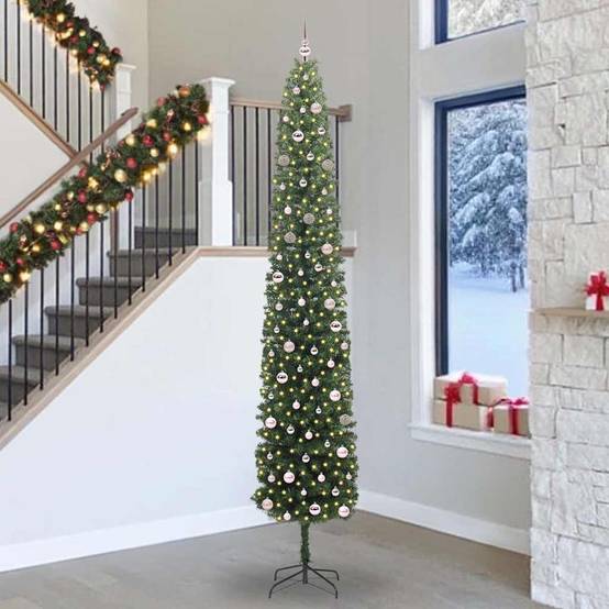 ComfortXL - Sapin de Noël Artificiel Géant 300 cm, Kit Complet Lumineux 300 LED et Boules – ComfortXL Outdoor Living - Image 1