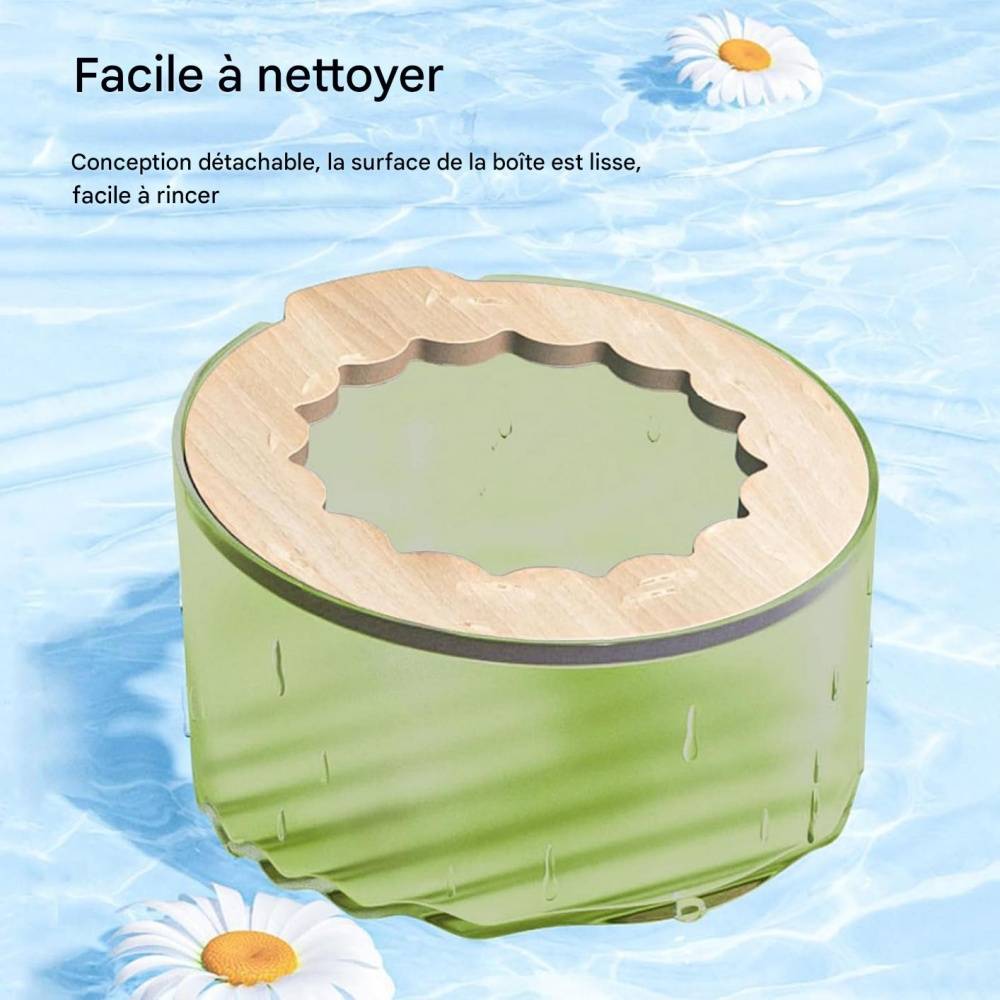 DtopbuyAge - Bac de bain de sable pour hamster DtopbuyAge - Image 3