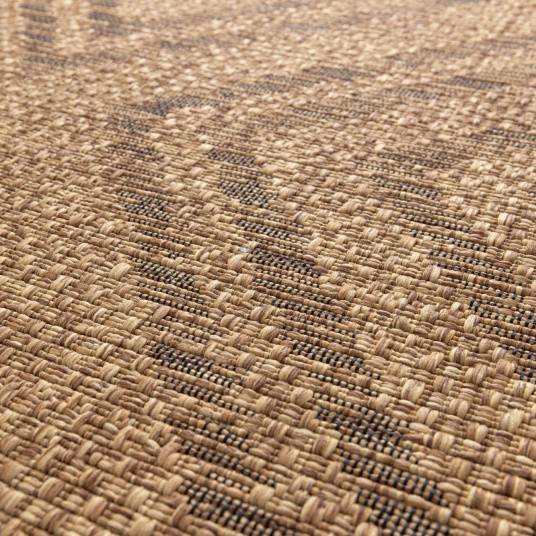 Decoweb - Tapis d'extérieur ou d'intérieur aspect naturel - Inca - Camel - 120 x 170 cm - Decoweb - Imagen 3