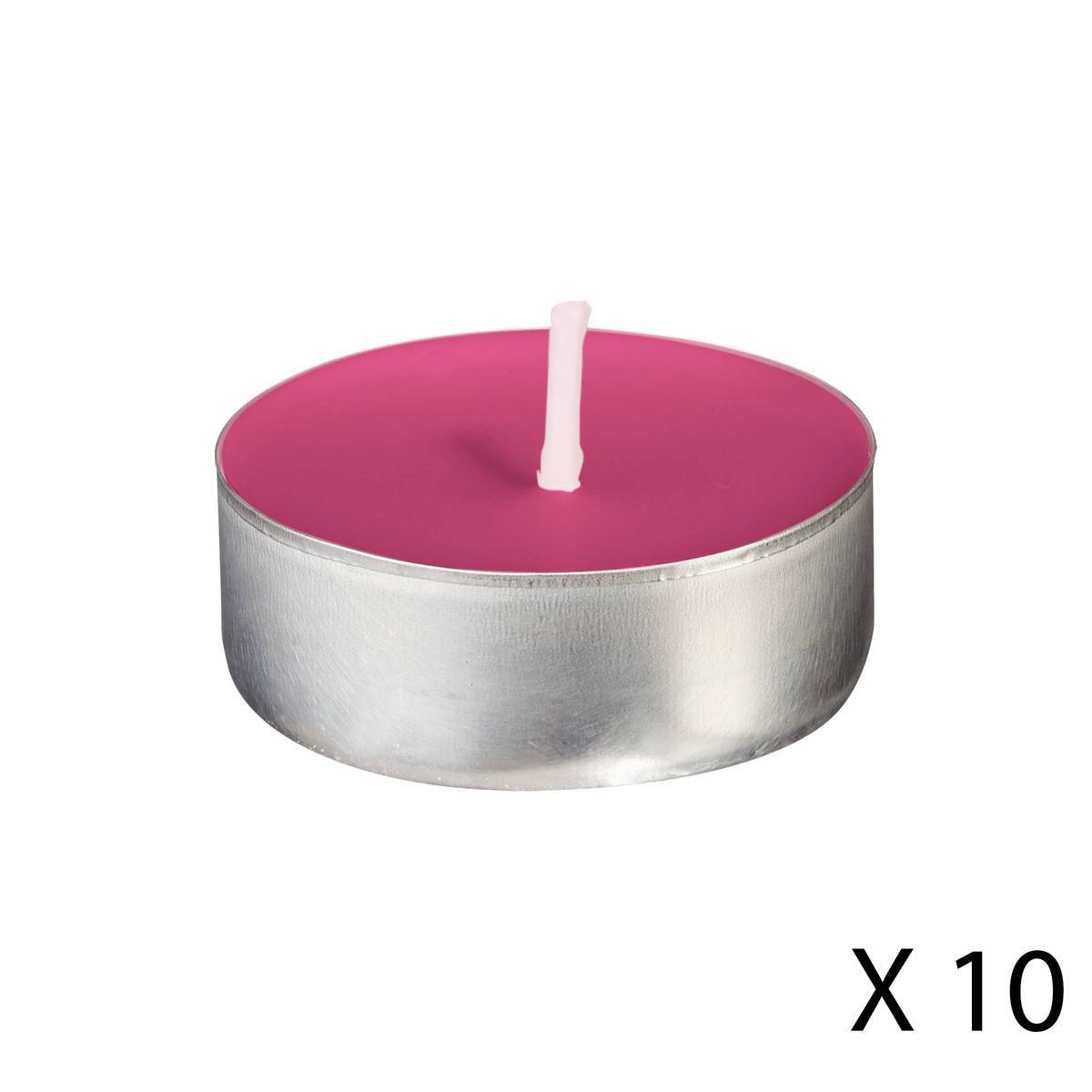 Atmosphera - Lot de 30 bougies parfumées framboise 350g - Atmosphera Créateur d'intérieur - Image 3