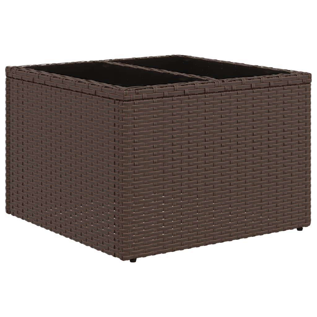 Grand Salon de Jardin 10 Places Résine Tressée Confortable avec Coussins pour Terrasse Marron – ComfortXL Outdoor Living - Image 7