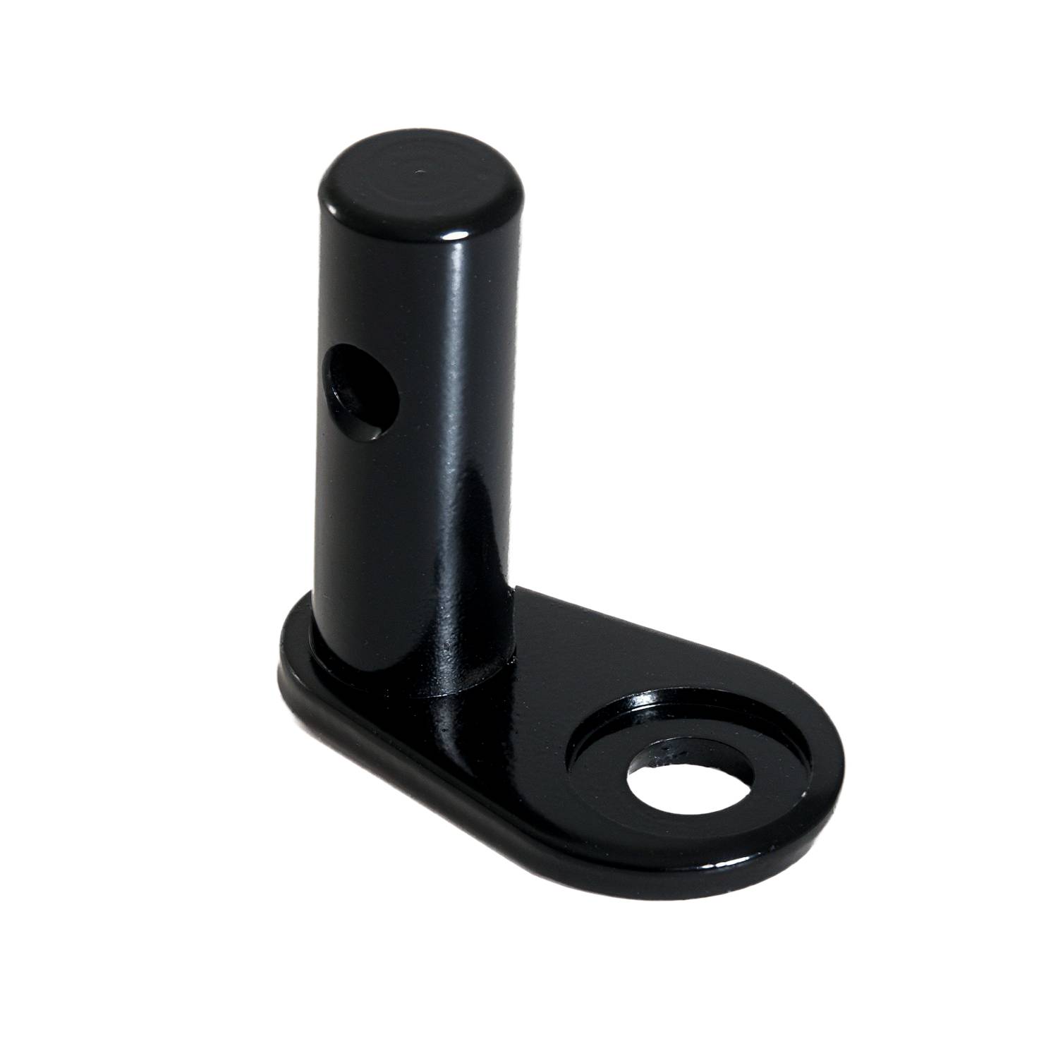 Attache-remorque de vélo acier noir 1.7 x 1.7 x 4.6 cm - PANGIVO