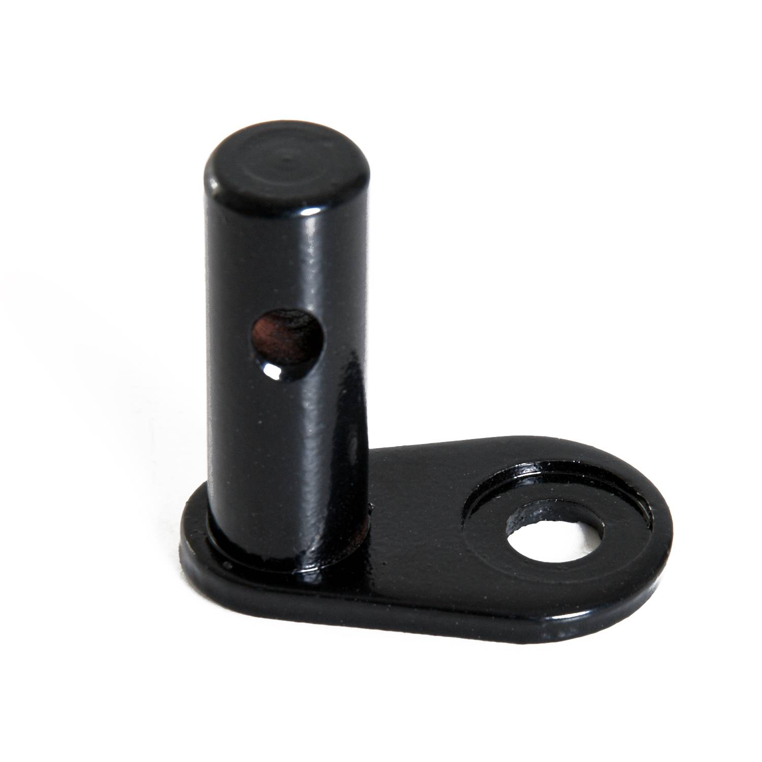 Attache-remorque de vélo acier noir 1.7 x 1.7 x 4.6 cm - PANGIVO - Image 2