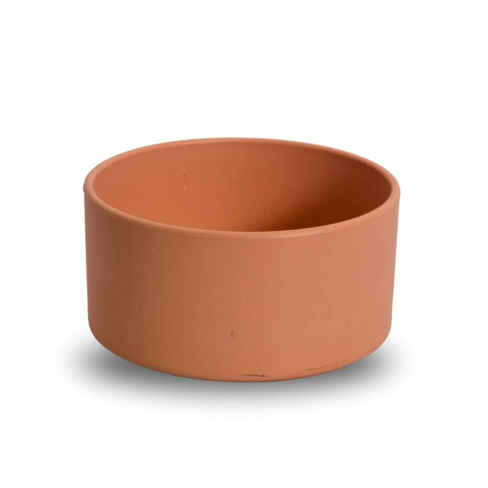 Chick'a - Mangeoire plastique ronde beige CHICK'A