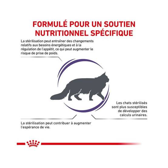 Royal Canin - Croquettes chat VETERINARY CAT NEUTERED SATIETY BALANCE - Royal Canin 400 g - Image 2