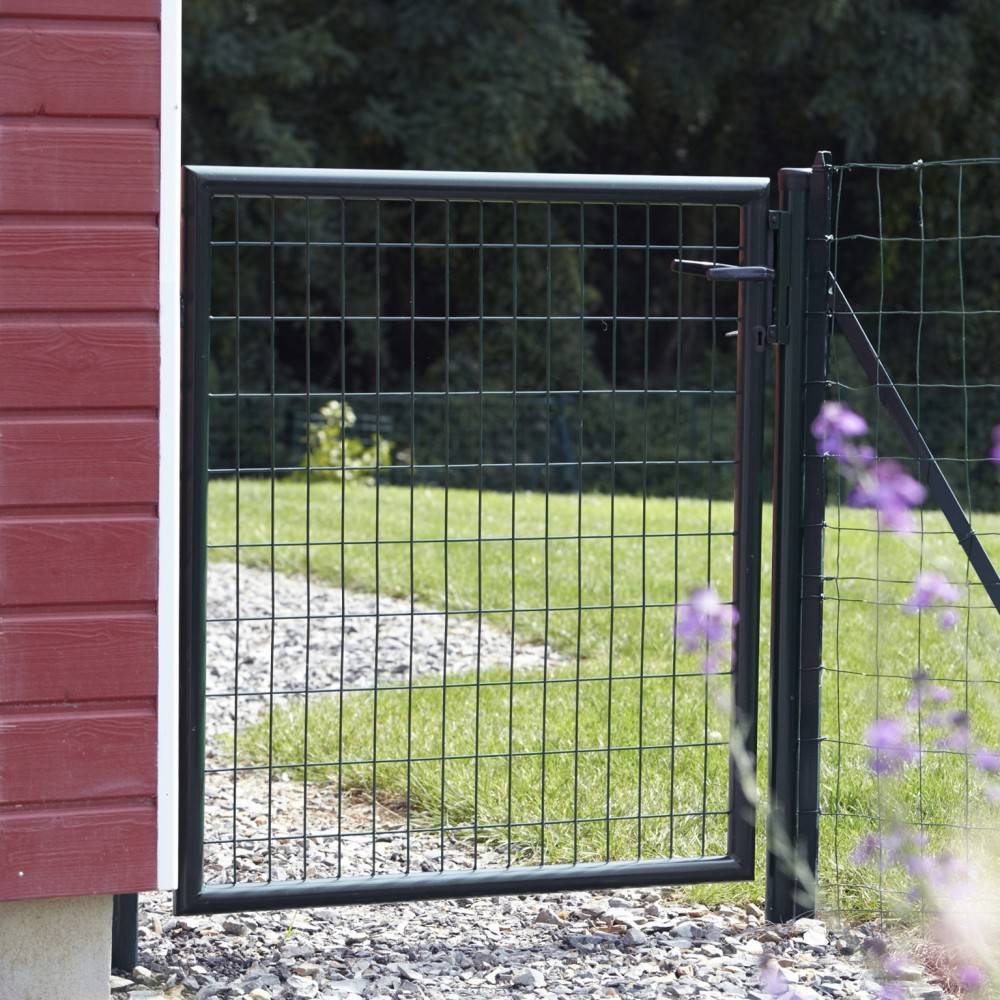 Dirickx - Portillon grillagé Eco l.105 x H.150 cm, gris DIRICKX - Imagen 2